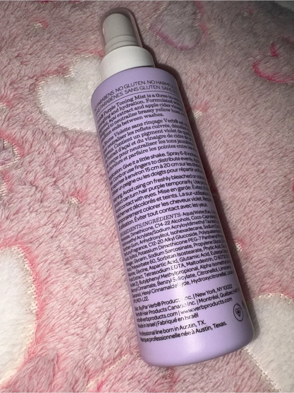 Verb Purple Leave-In Mist